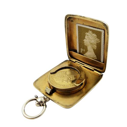 Antique George V Sterling Silver Sovereign Case 1914 (1 of 7)