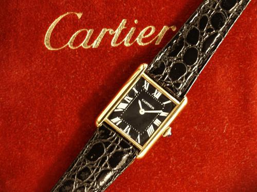 Cartier Gents Tank Wristwatch (1 of 4) Cartier Gents Tank Wristwatch (1 of 4)