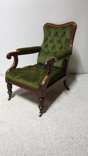 William IV Mahogany Library Chair (1 of 7) William IV Mahogany Library Chair (1 of 7)