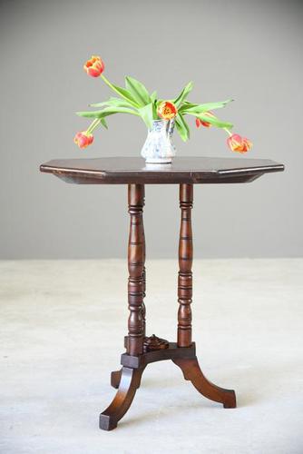 Edwardian Hexagonal Occasional Table (1 of 11)