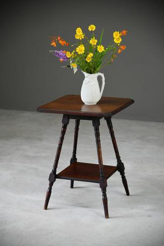 Late Victorian Two Tier Occasional Table (1 of 8) Late Victorian Two Tier Occasional Table (1 of 8)