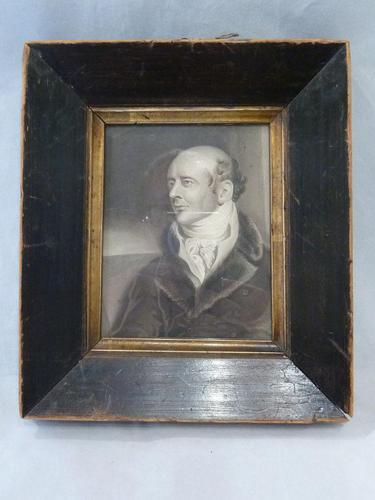 Excellent Georgian Monochrome Watercolour Portrait "Henry Whitford" (1 of 9) Excellent Georgian Monochrome Watercolour Portrait "Henry Whitford" (1 of 9)