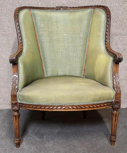 Carved Walnut French Armchair (1 of 11)