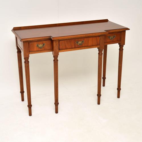 Antique Georgian Style Mahogany Console Table (1 of 10) Antique Georgian Style Mahogany Console Table (1 of 10)