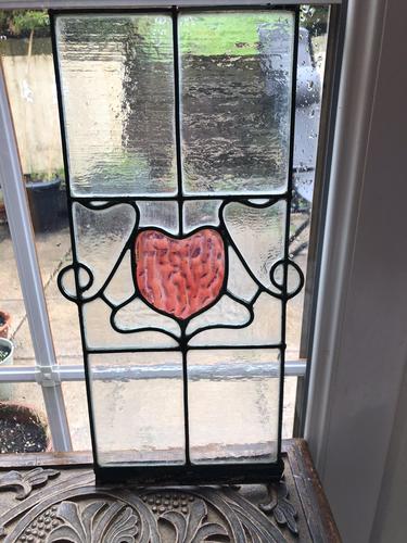 Antique Stained Glass Panel (1 of 12)