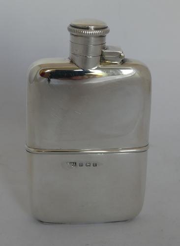 Beautiful Silver Hip Flask, Birmingham 1929 (1 of 5) Beautiful Silver Hip Flask, Birmingham 1929 (1 of 5)