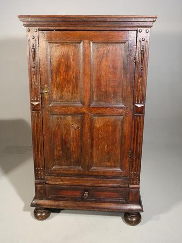 A Mid 19th Century Single Door Court Style Cupboard (1 of 5) A Mid 19th Century Single Door Court Style Cupboard (1 of 5)