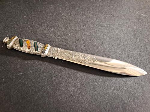 Scottish Silver Letter Opener (1 of 5) Scottish Silver Letter Opener (1 of 5)