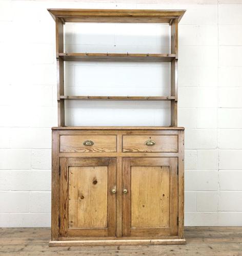 Late 19th Century Pine Kitchen Dresser (1 of 12) Late 19th Century Pine Kitchen Dresser (1 of 12)
