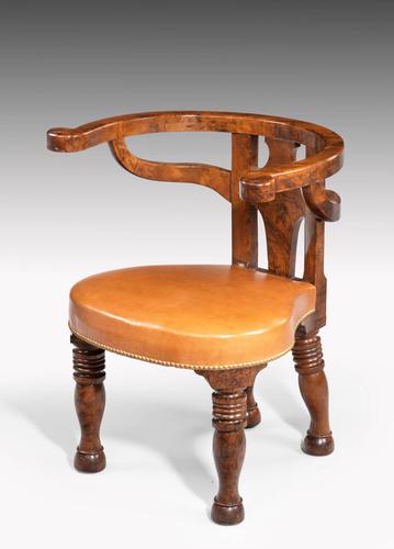Rare William IV Period Desk or Library Chair (1 of 7) Rare William IV Period Desk or Library Chair (1 of 7)
