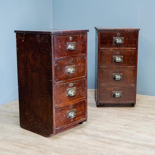 Pair of Industrial Chests (1 of 7)