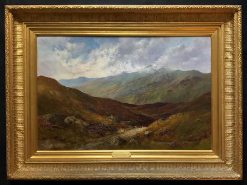 (1of2) Huge Exceptional 19thc Snowdonia Welsh Mountain Landscape Oil Painting (1 of 15) (1of2) Huge Exceptional 19thc Snowdonia Welsh Mountain Landscape Oil Painting (1 of 15)