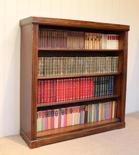 Oak Open Bookcase c.1920 (1 of 12)