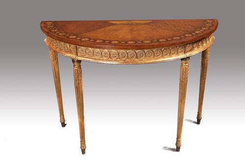 Fine Quality Early 20th Century Satinwood Pier Table (1 of 8) Fine Quality Early 20th Century Satinwood Pier Table (1 of 8)
