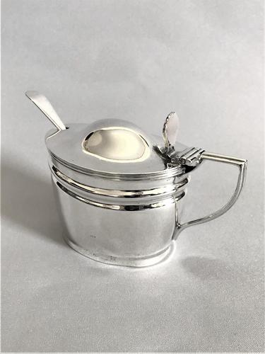 Handsome Victorian Mustard Pot & Spoon (1 of 7) Handsome Victorian Mustard Pot & Spoon (1 of 7)