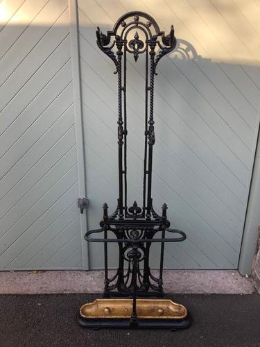 Victorian Cast Iron Hall Stand (1 of 9)