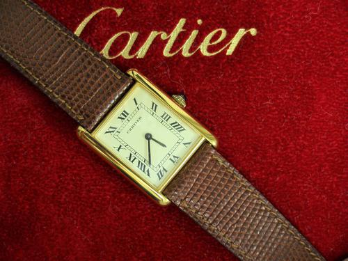 Cartier Gents Tank Wristwatch (1 of 5)