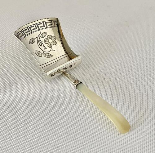 Georgian Silver Caddy Spoon - Birmingham 1808 (1 of 6)