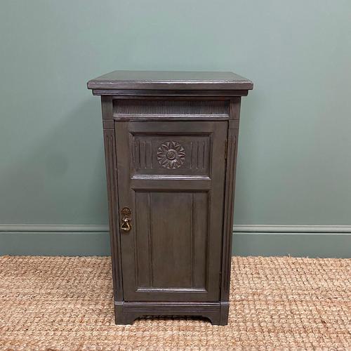 Victorian Painted Antique Cupboard (1 of 6)