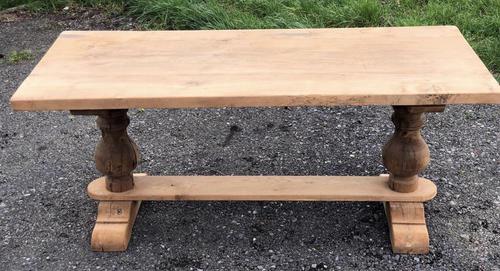 French Bleached Oak Farmhouse Dining Table (1 of 12) French Bleached Oak Farmhouse Dining Table (1 of 12)