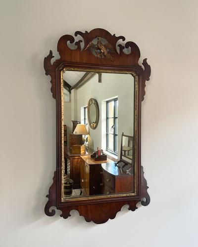 Lovely Quality George III Mahogany Pier Mirror (1 of 6)