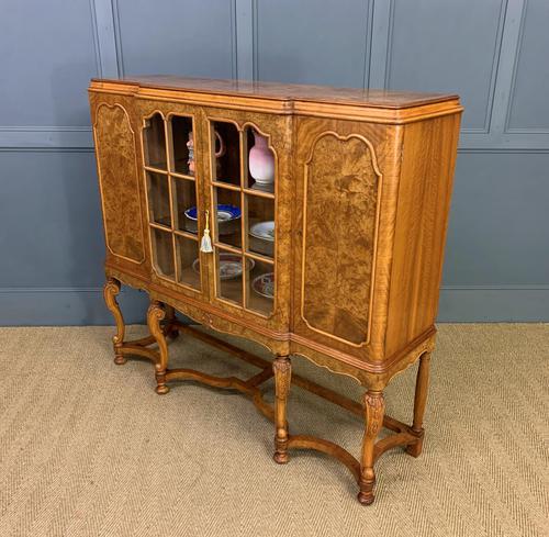 Burr Walnut Side Cabinet (1 of 18)