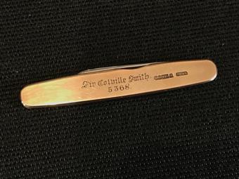 Sir Colville Smith 5368 gold pocket knife Masonic (1 of 15) Sir Colville Smith 5368 gold pocket knife Masonic (1 of 15)