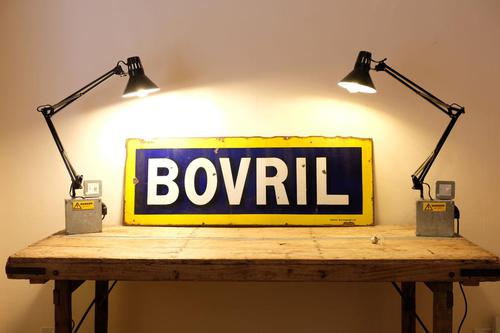 Large Antique Bovril Vitreous Enamel Sign (1 of 13) Large Antique Bovril Vitreous Enamel Sign (1 of 13)