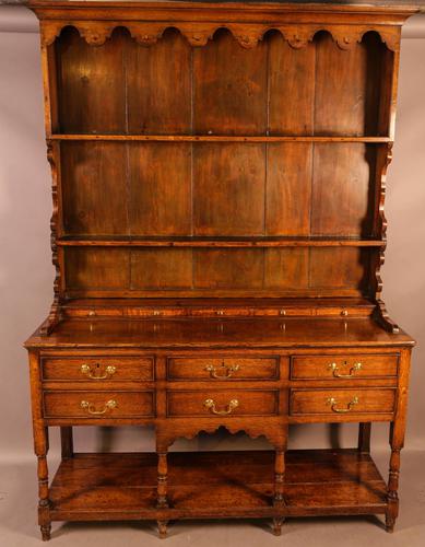 Good Georgian Oak Dresser (1 of 12)