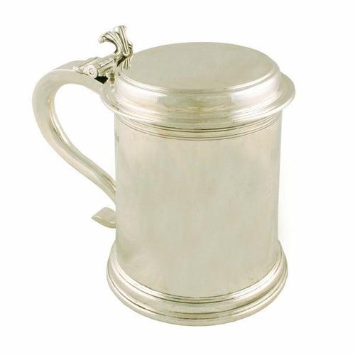 Queen Ann Style Silver Tankard (1 of 7) Queen Ann Style Silver Tankard (1 of 7)