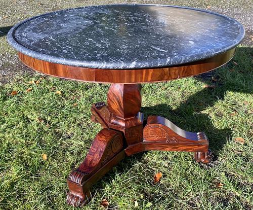 Flame mahogany Gueridon or centre table (1 of 7) Flame mahogany Gueridon or centre table (1 of 7)