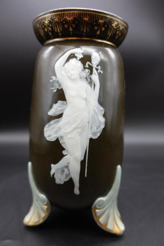 Good Late 19th Century Pâté-Sur-Pâté Porcelain Vase (1 of 4) Good Late 19th Century Pâté-Sur-Pâté Porcelain Vase (1 of 4)