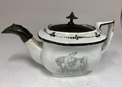 Regency Pearlware Pottery Toy Tea Pot circa 1815 (1 of 11) Regency Pearlware Pottery Toy Tea Pot circa 1815 (1 of 11)