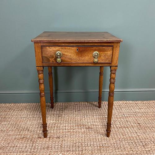 Regency Mahogany Antique Lamp Table (1 of 9) Regency Mahogany Antique Lamp Table (1 of 9)