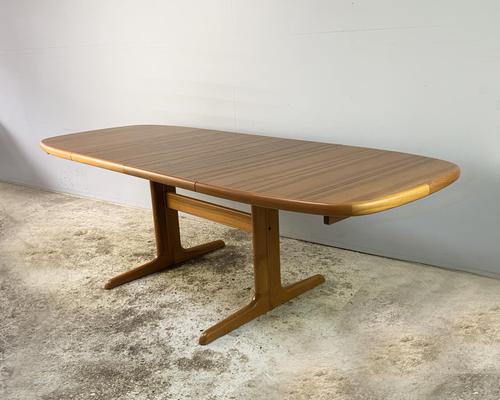 1970’s Danish Long Walnut Dining Table by Skovby (1 of 7)