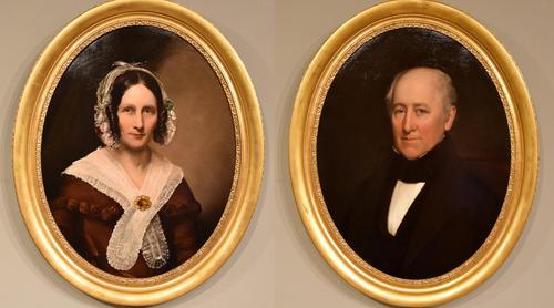 Oil Painting by English School "Portraits of a Lady & Gentleman" (1 of 8) Oil Painting by English School "Portraits of a Lady & Gentleman" (1 of 8)