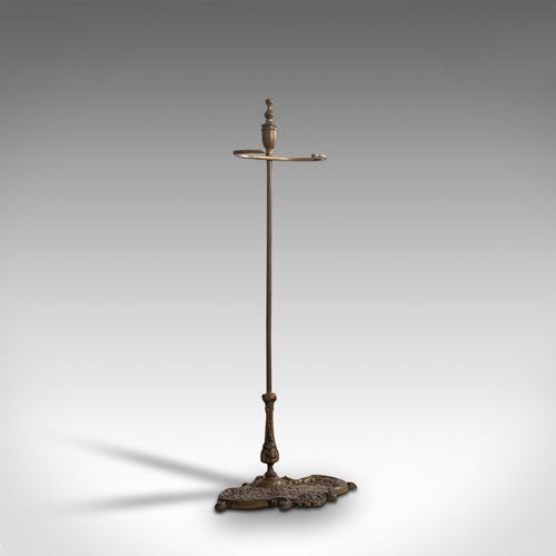 Antique Stick Stand, French, Brass, Hall, Cane, Umbrella Rack 1920 (1 of 10)