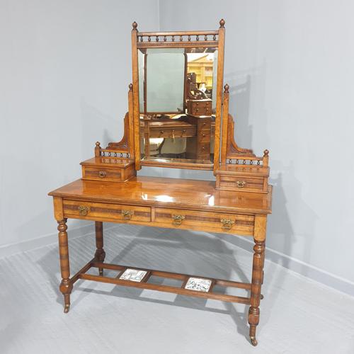 Lovely Pollard Oak Dressing Table (1 of 13)