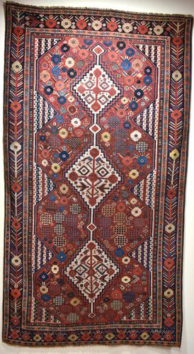 Antique Khamseh tribal rug 217x124cm (1 of 10) Antique Khamseh tribal rug 217x124cm (1 of 10)