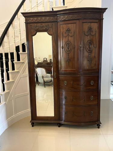Superb Quality Antique Victorian Carved Mahogany Wardrobe (1 of 13) Superb Quality Antique Victorian Carved Mahogany Wardrobe (1 of 13)