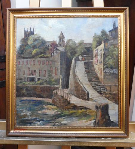 Oil on Canvas Cornish Seascape Listed Artist Dora Johns 1966 (1 of 10) Oil on Canvas Cornish Seascape Listed Artist Dora Johns 1966 (1 of 10)