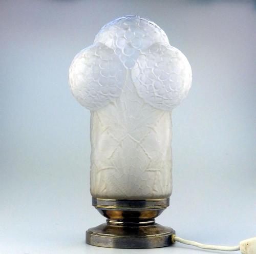 Simonet & Dieupart - Rare French Art Deco Glass Modernist Table Lamp c.1923 (1 of 7) Simonet & Dieupart - Rare French Art Deco Glass Modernist Table Lamp c.1923 (1 of 7)