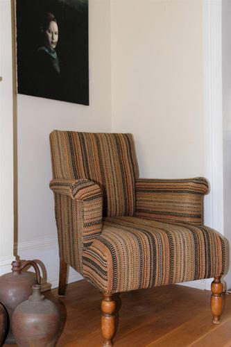 Antique Oak Legged Afghan Kelim Covered Chair (1 of 10) Antique Oak Legged Afghan Kelim Covered Chair (1 of 10)