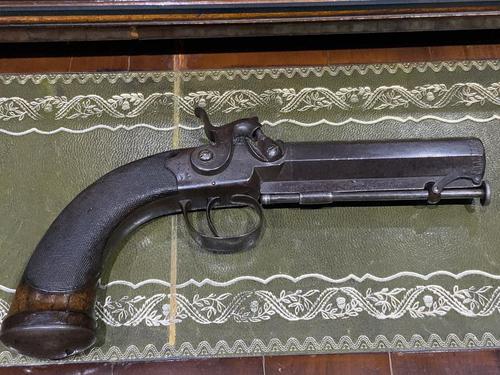 Henry Nock London Man-stopper Percussion Pistol (1 of 16) Henry Nock London Man-stopper Percussion Pistol (1 of 16)