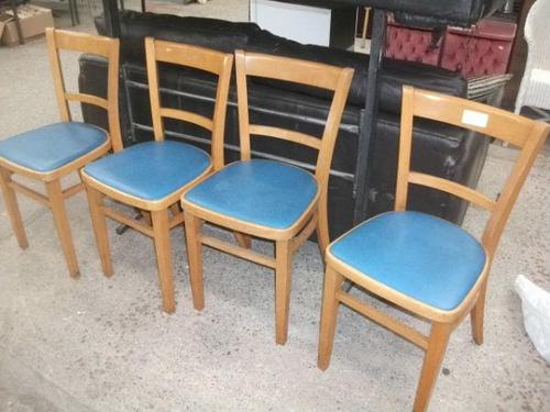 Set of Four Retro Kitchen Chairs (1 of 1)