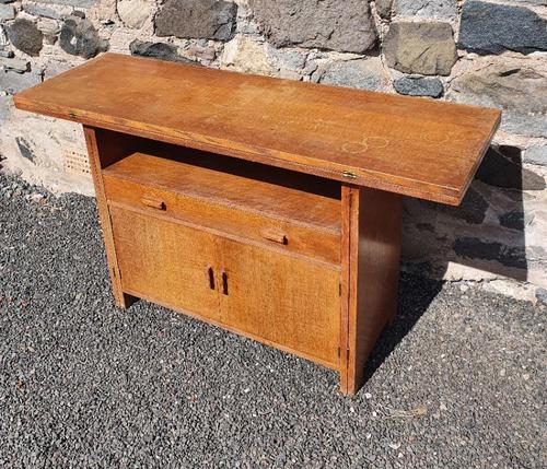 Rare Heal's Oak Cabinet Come Table (1 of 7)