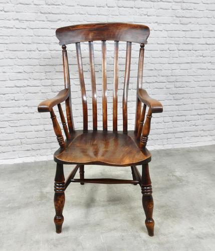 Large Grandfather Windsor Slatback Armchair (1 of 7) Large Grandfather Windsor Slatback Armchair (1 of 7)