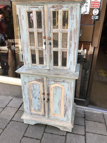 Lovely Small Stressed Pine Dresser (1 of 10)