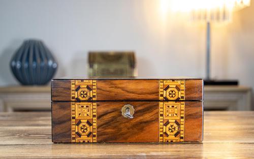 Victorian Tunbridge Ware Table Box (1 of 9) Victorian Tunbridge Ware Table Box (1 of 9)