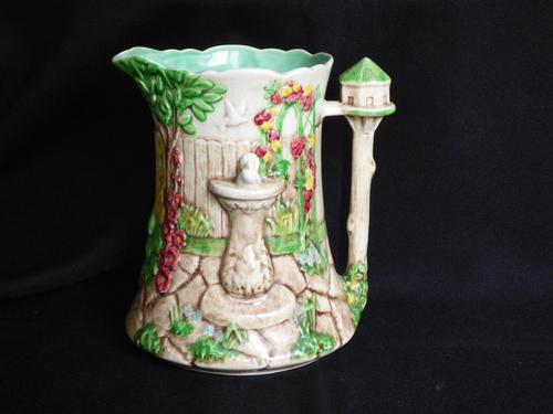 Falcon Ware Jug by Thomas Lawrence - Hand Painted Ware (1 of 10)